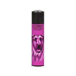 Clipper Feuerzeug Softflame - Hunde Pink (1 Stk)