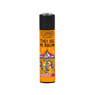 Clipper Slogan 37 Orange