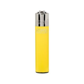 Clipper Feuerzeug Softflame Micro - Solid Branded Gelb (1 Stk)