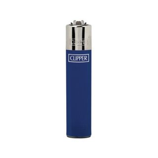 Clipper Feuerzeug Softflame Micro - Solid Branded Blau (1 Stk)