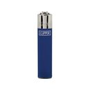 Clipper Feuerzeug Softflame Micro - Solid Branded Blau (1...