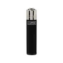 Clipper Feuerzeug Softflame Micro - Solid Branded Schwarz...